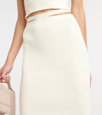 Jonathan Simkhai - Orion Compact Rib Midi Skirt