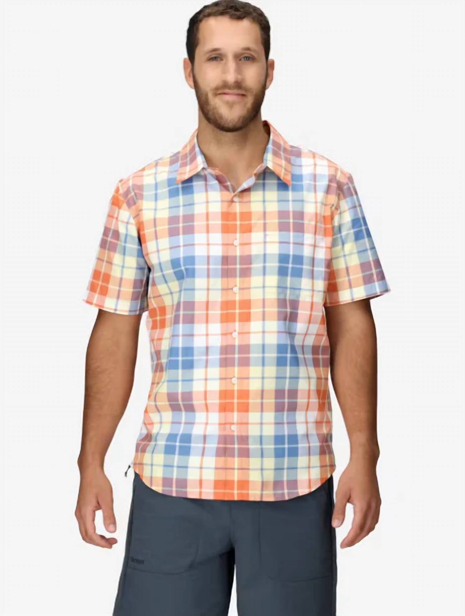 Marmot - Men's Airexchange Upf 40 Novelty Ss Shirt