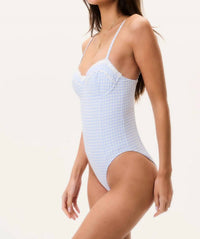 Loveshackfancy - Olivienne Gingham One-piece Swimsuit