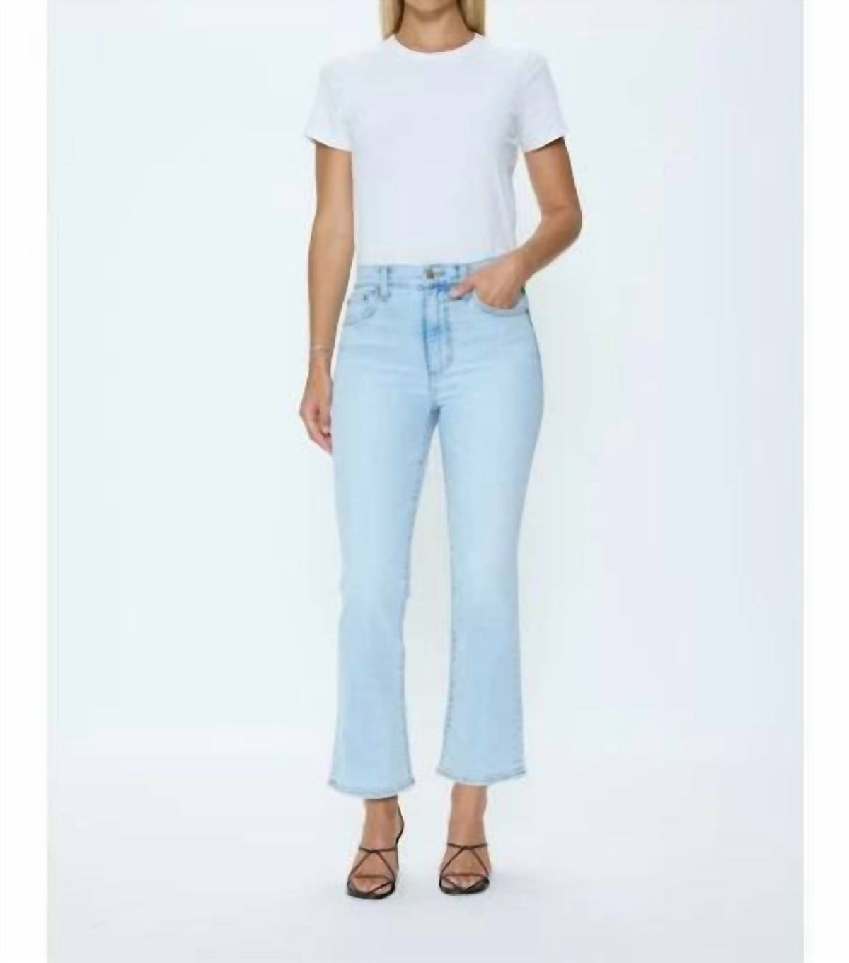 Pistola - Lennon High Rise Crop Boot Jean