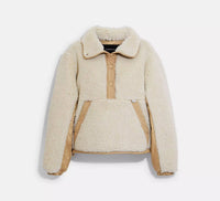 Coach - Sherpa Recycled Polyester Pullover Jacket