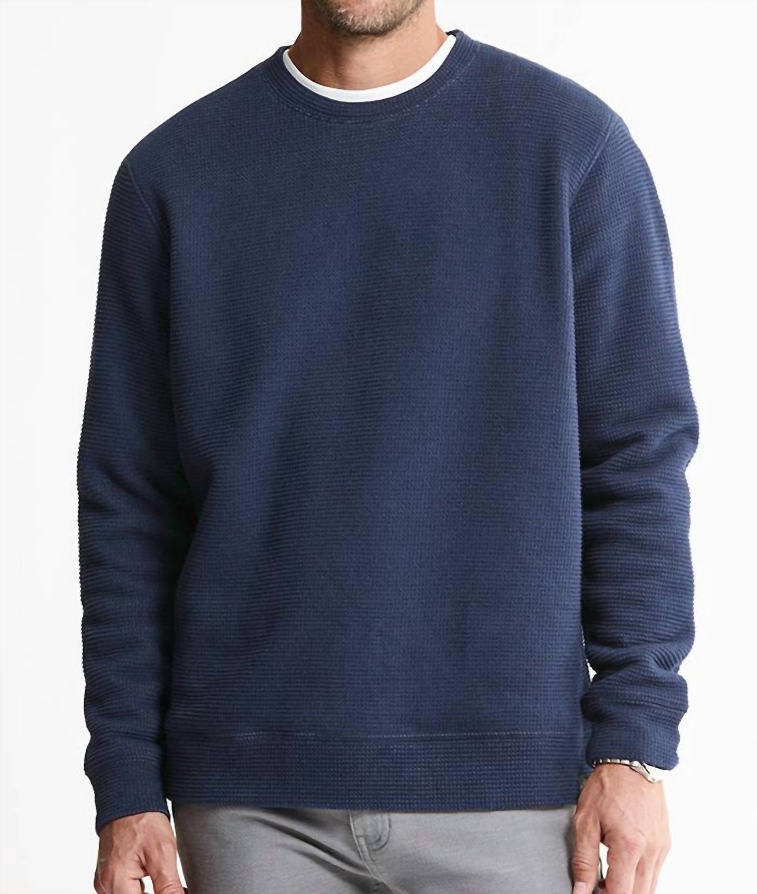 Jachs New York - Sherpa Lined Crewneck Sweatshirt