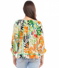 Karen Kane - Paiden Blouson Sleeve Top
