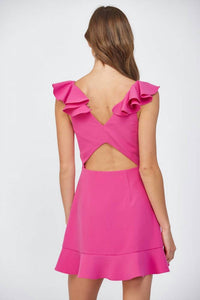 Sugarlips - Ruffled Mini Dress
