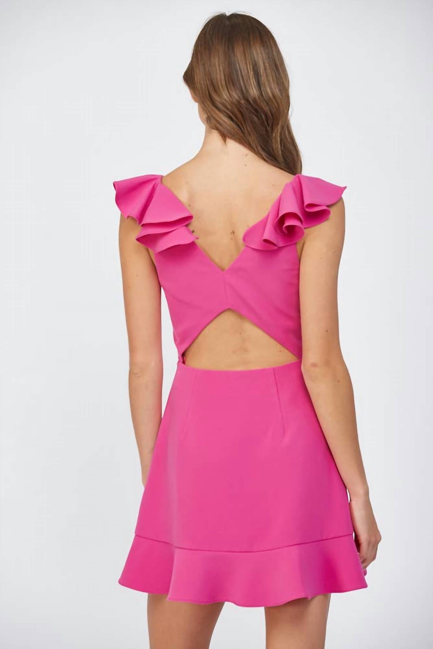 Sugarlips - Ruffled Mini Dress