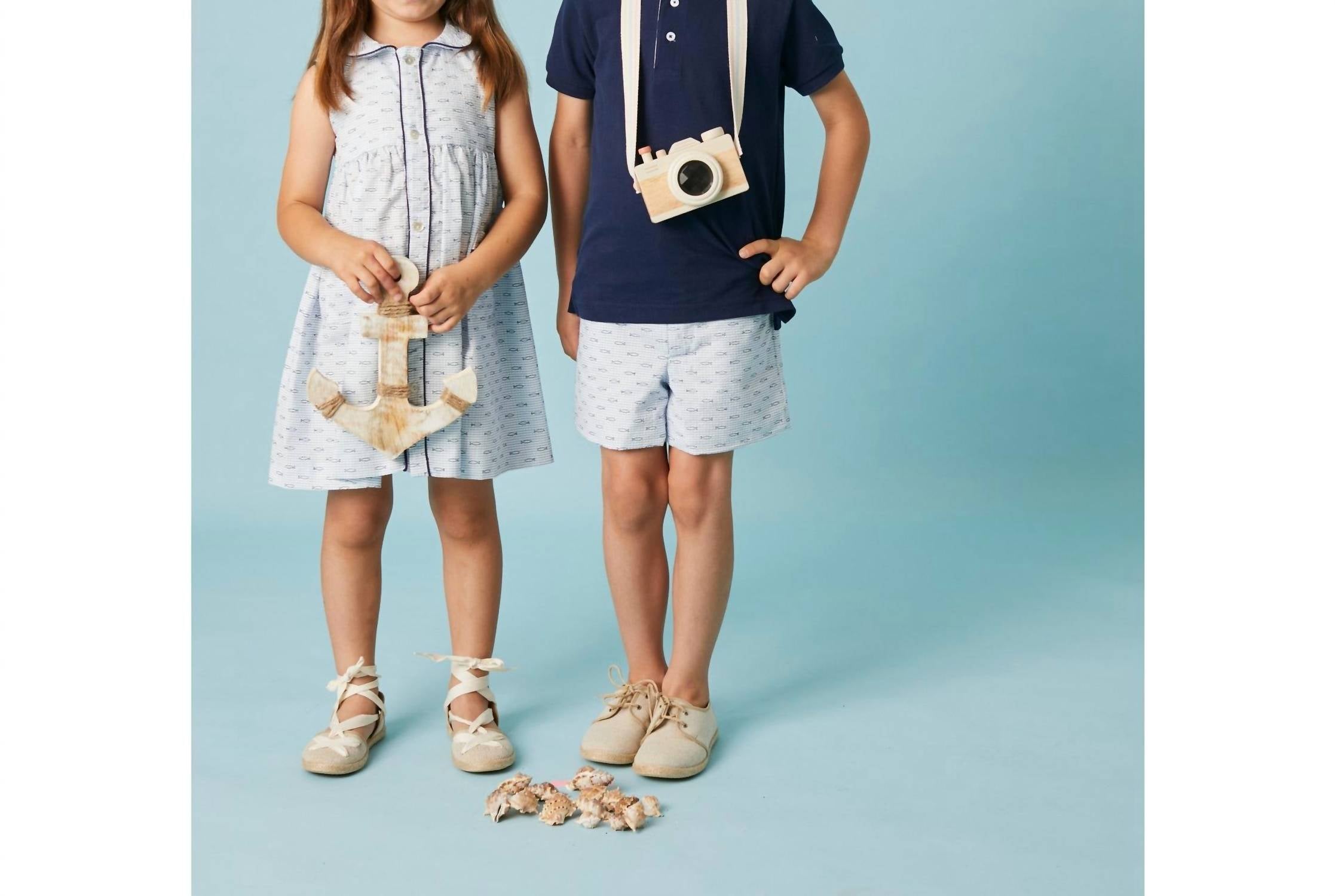 Pi And Pa - Peces Shorts