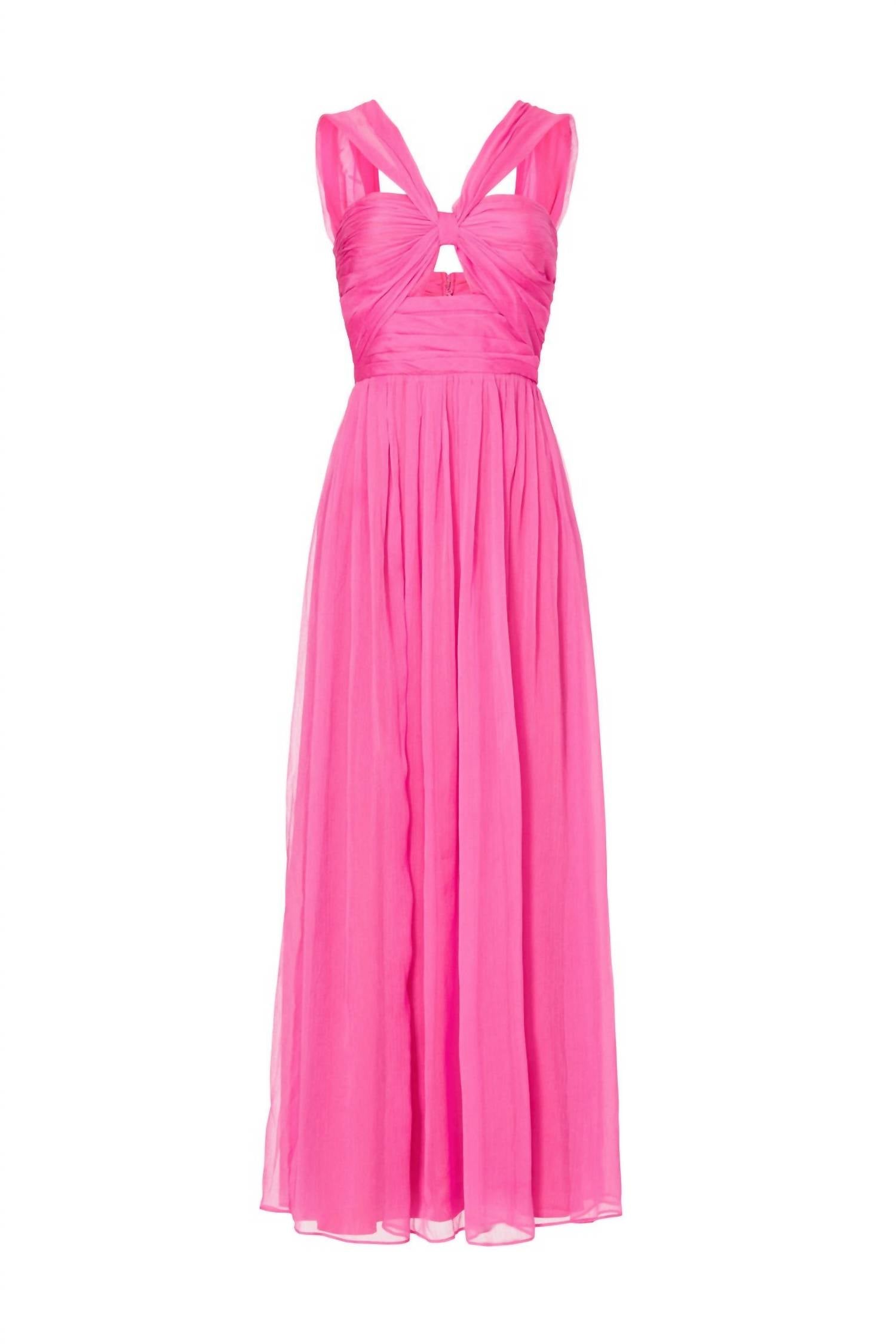 Adam Lippes - Knot Front Maxi Long Gown Dress