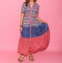 Ivy Jane - Smocked Top Tiered Dress