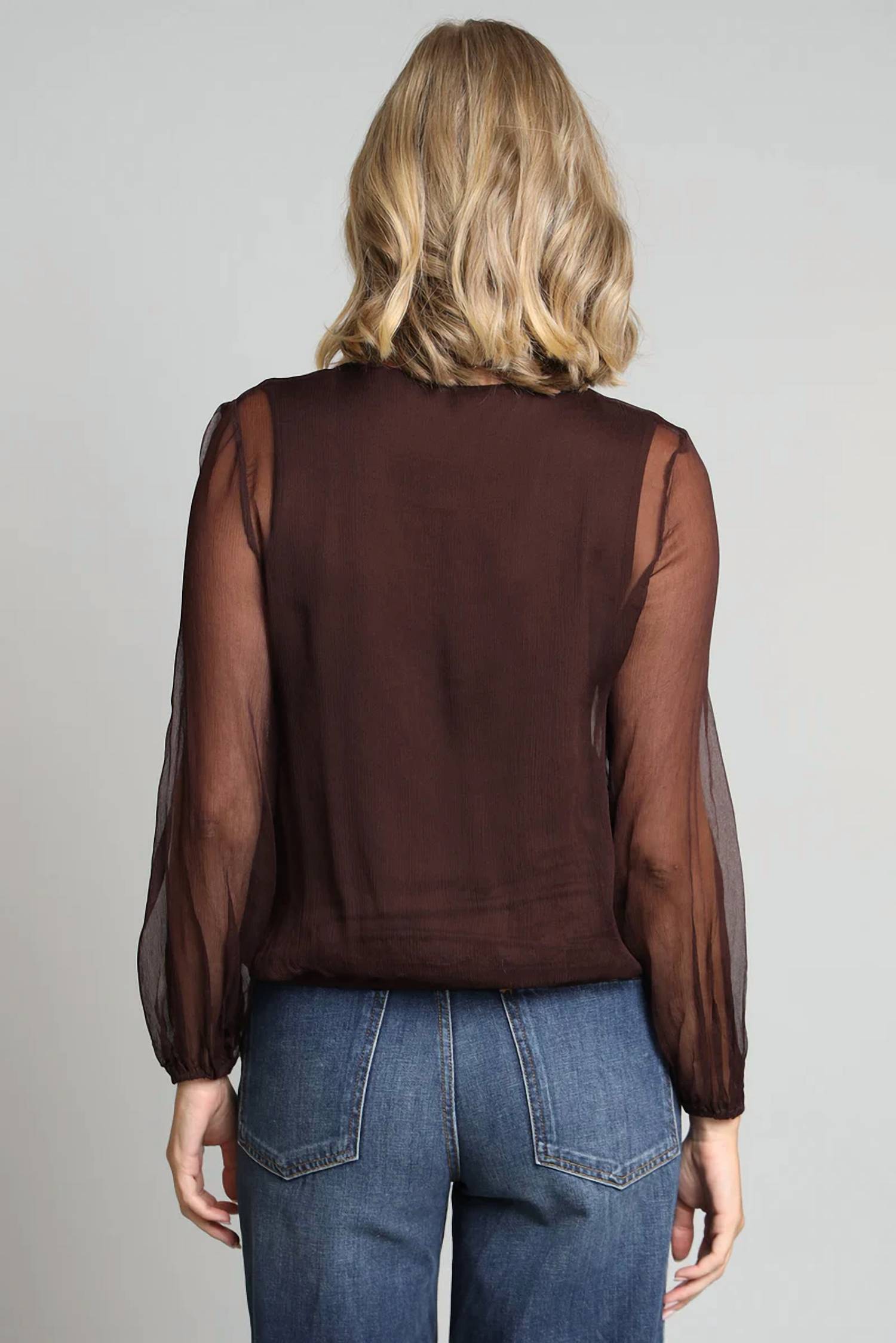 Lola & Sophie - Crinkle Chiffon Top