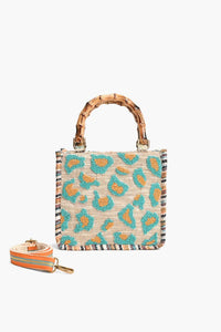 America & Beyond - Women's Wild Leopard Handheld Tote