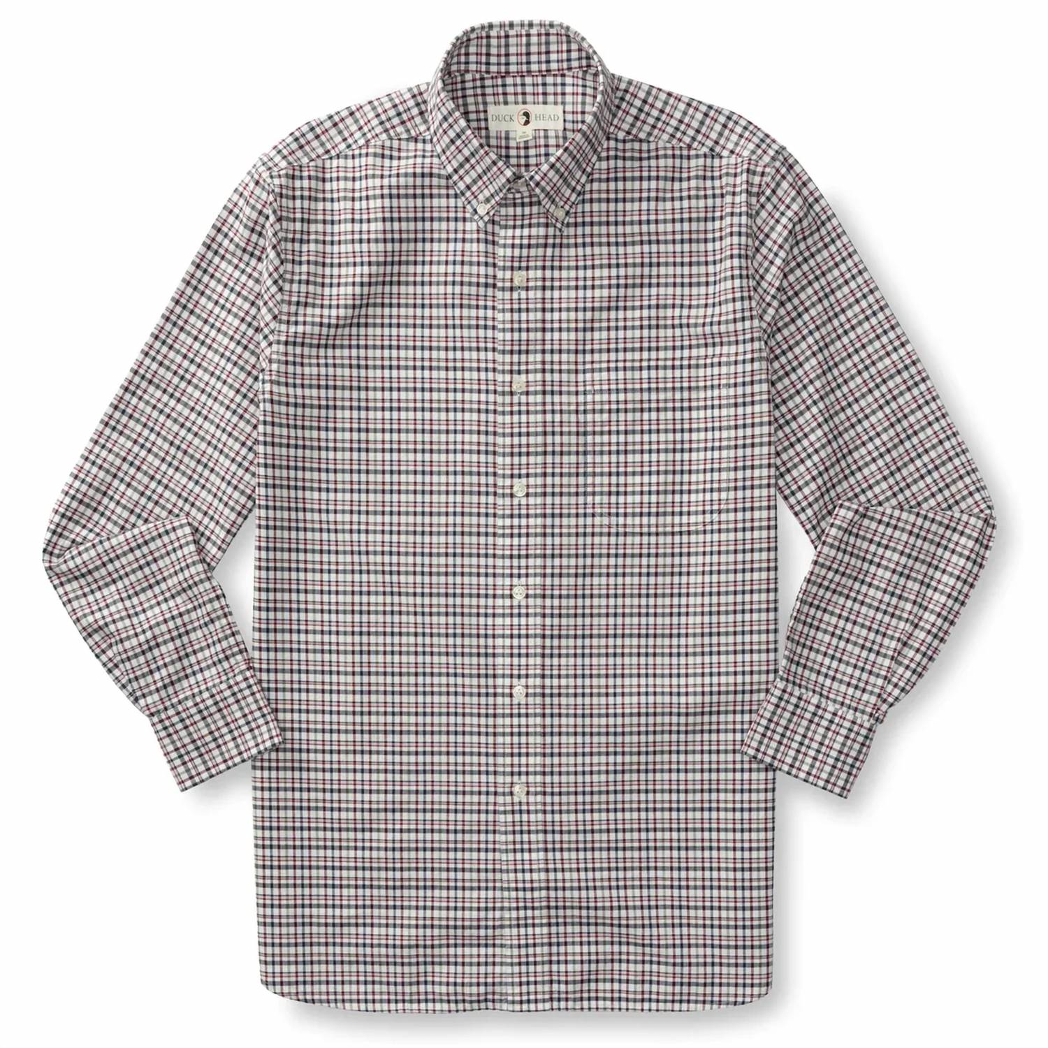 Duck Head - Long Sleeve Cotton Oxford Shirt