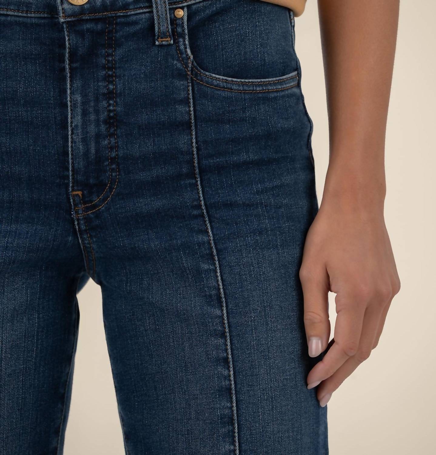 Kut From The Kloth - Kelsey High Rise Ankle Wide Jeans