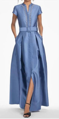 Sachin & Babi - Marta Gown with Crystals and Belt