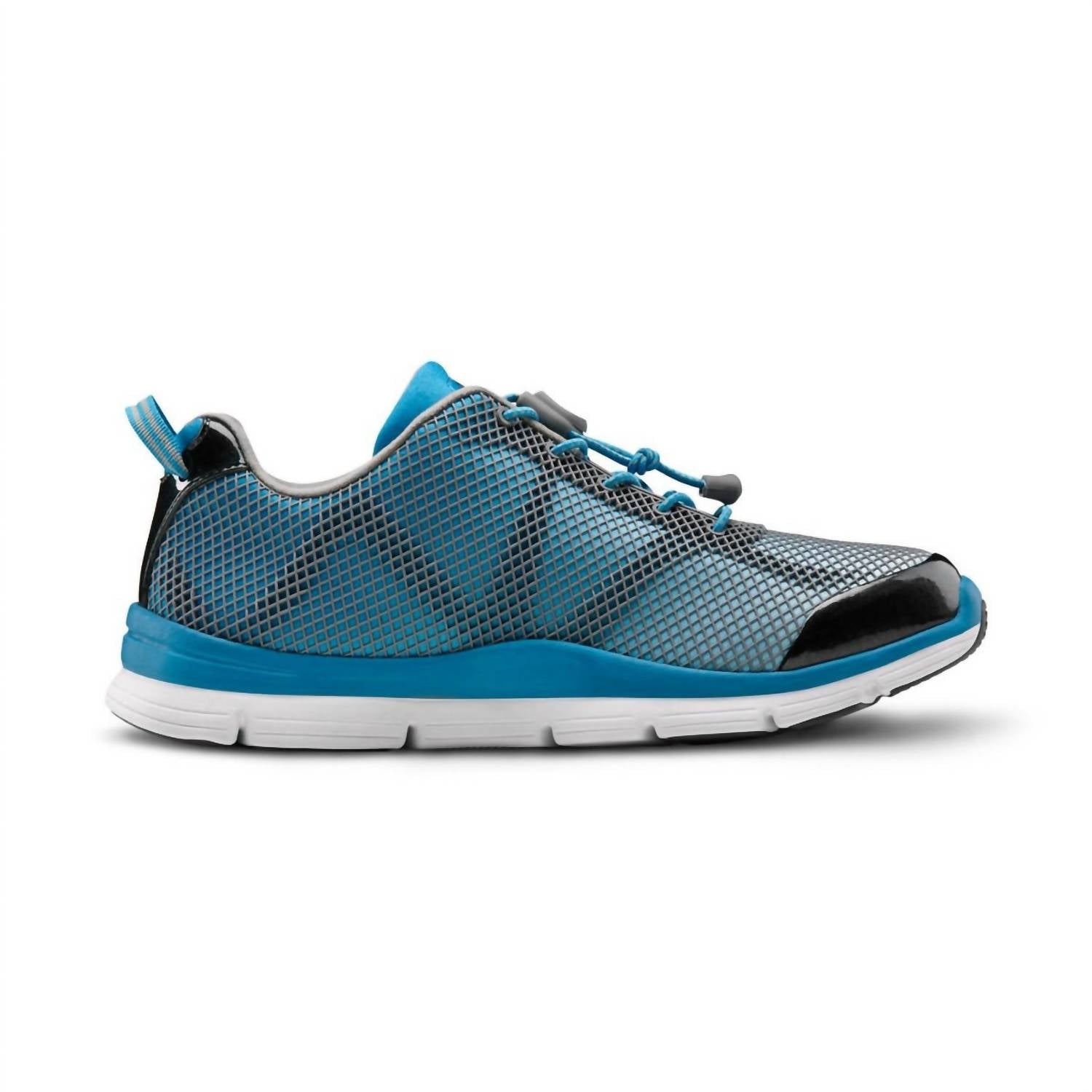 Dr. Comfort Shoes Women's Katy Athletic Diabetic Shoes in turquoise - women's sneaker - detail view