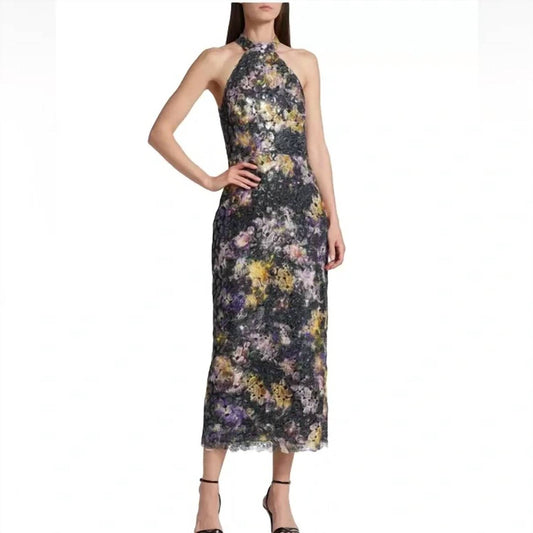 Monique Lhuillier - Iris Blur Midi Dress