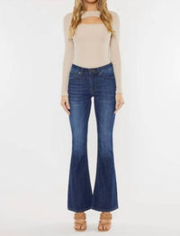 Kancan - Ashley Mid Rise Flare Jeans