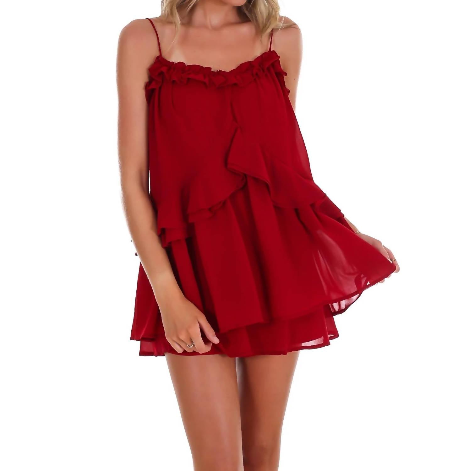 Le Lis - Hold My Hand Flare Romper