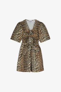 Ganni - Mini Tie Strap Dress