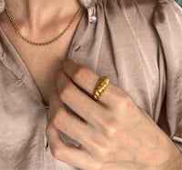 Nikki Smith Designs - Women's Croissant Ring