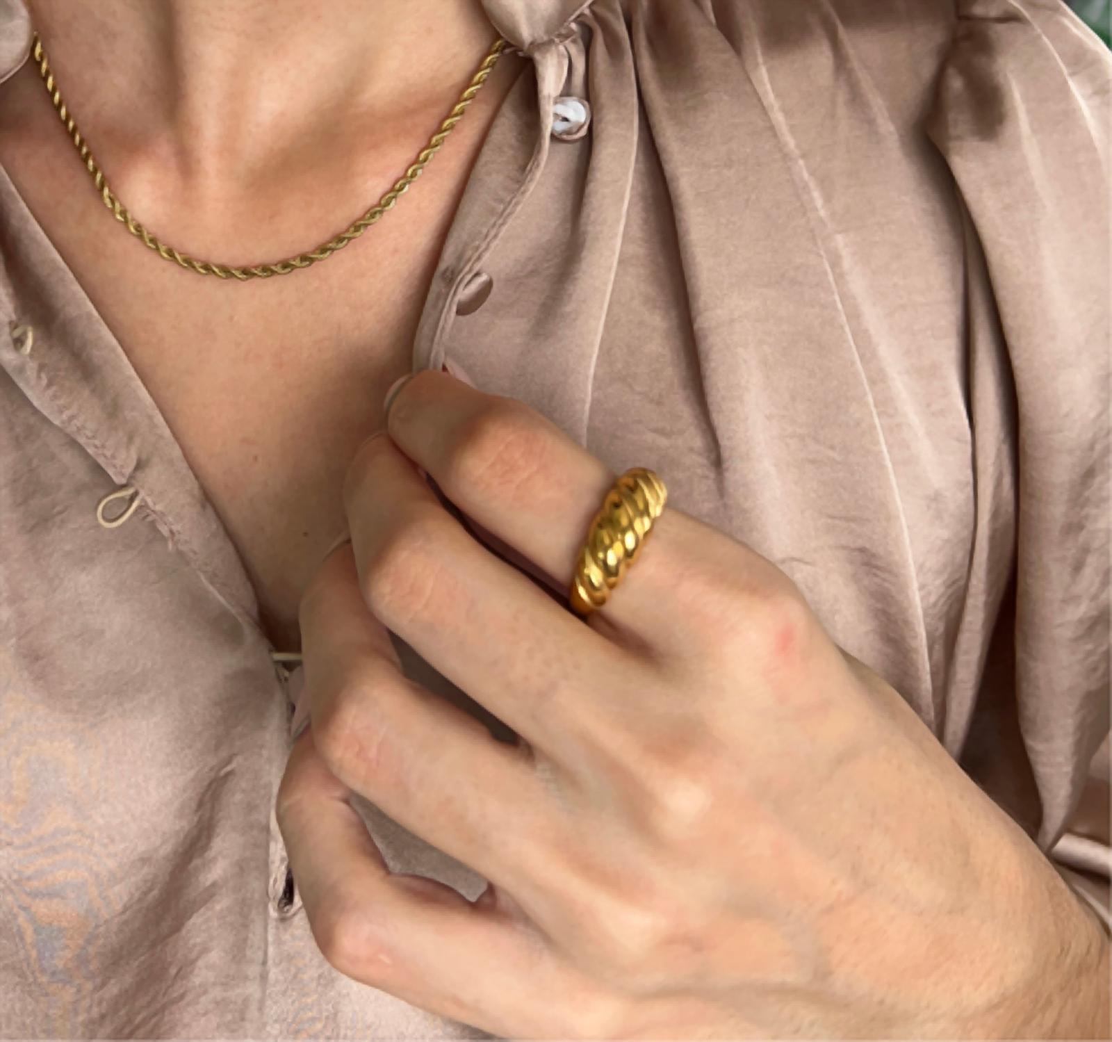 Nikki Smith Designs - Women's Croissant Ring