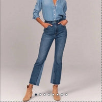 Abercrombie & Fitch - Kick Flare Ultra High Rise Jeans