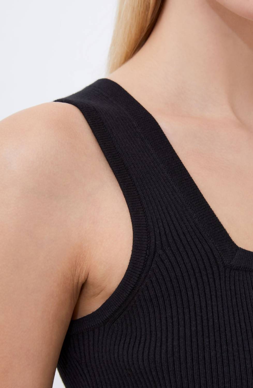 French Connection - Mozza Sleeveless Midi Sweater Dress