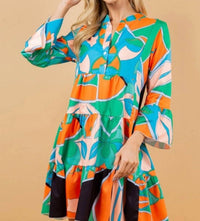 Sundayup - Totally Tropical Flowy Dress