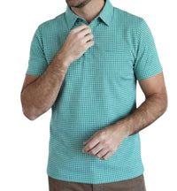 Pops Polos - Men's Short-Sleeve Plaid Polo