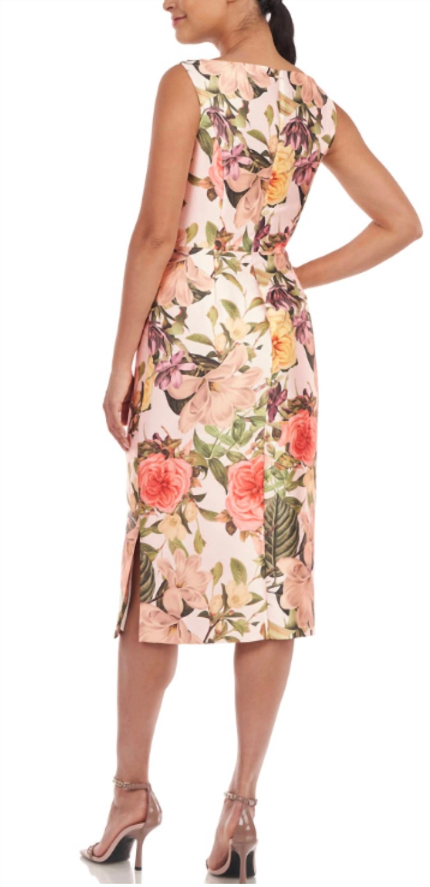 Kay Unger - Floral cocktail dress