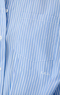 Oui - Striped Elasticated Hem Blouse