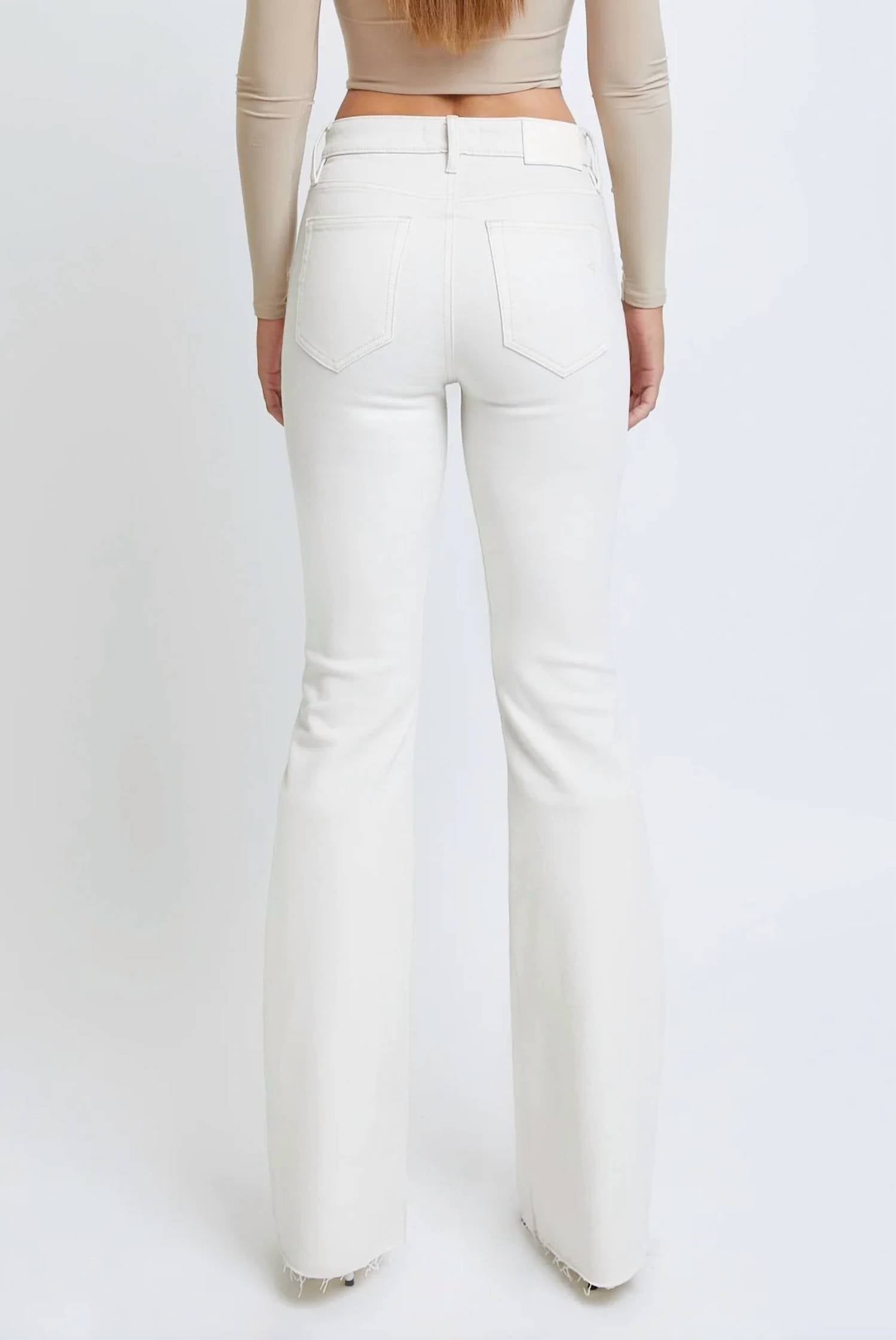 Hidden - High Rise Long Flare Jean