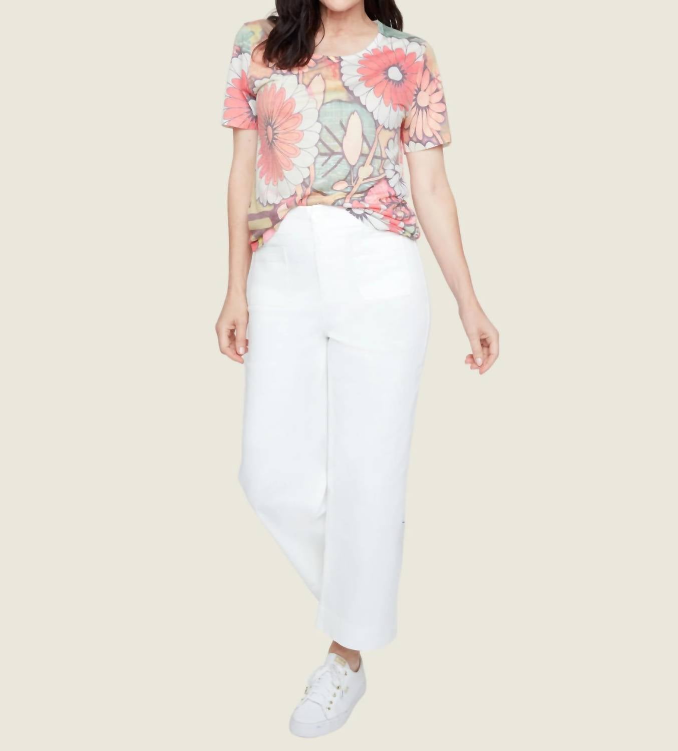 Renuar - Woven Crop Pant