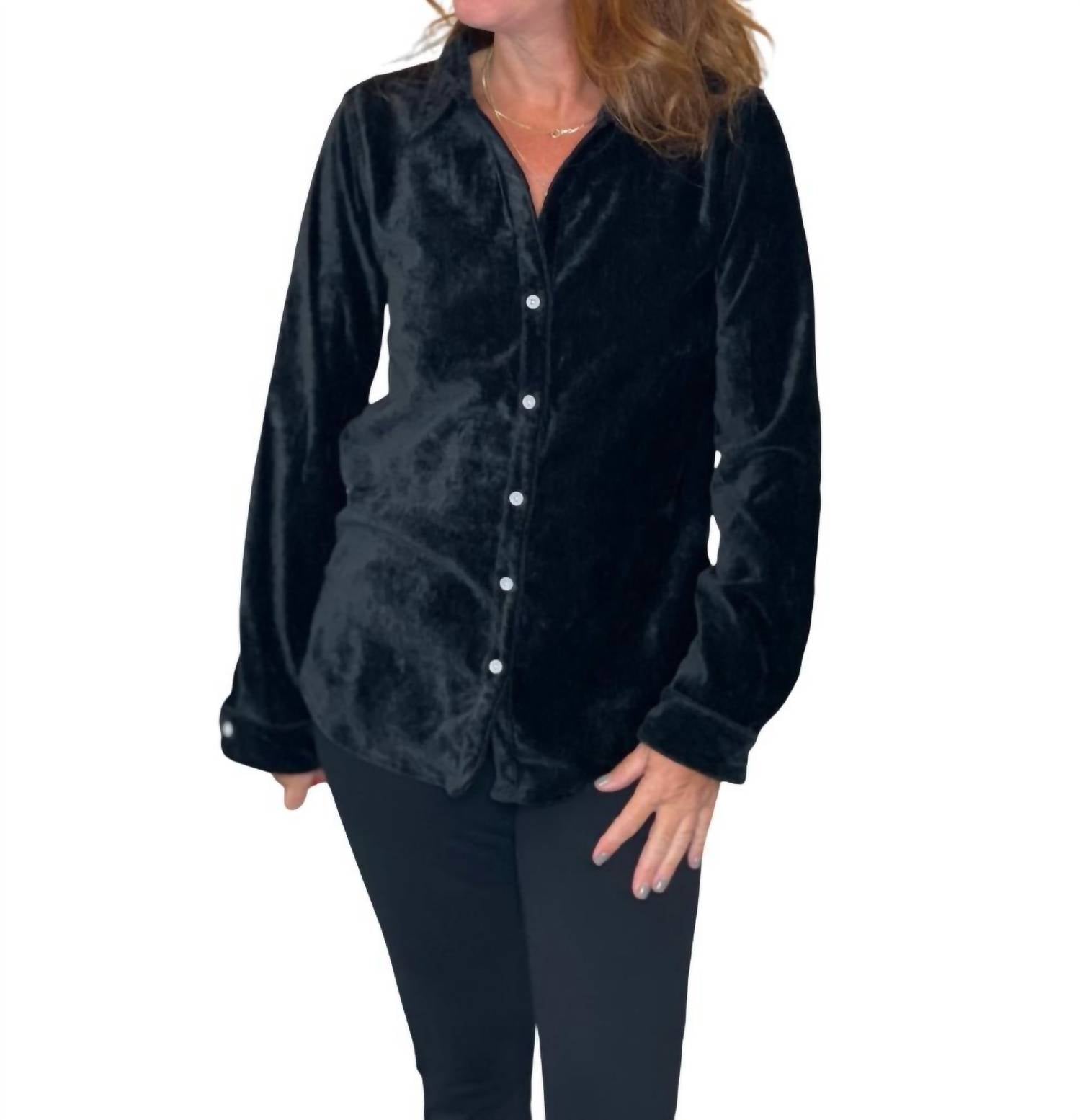 Dylan - Classic Velvet Shirt