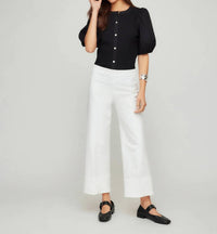 Fifteen Twenty - Regina Cuff Cropped Pants