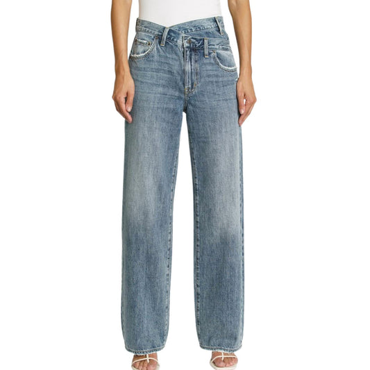 Pistola - Bobbie Crossover Wide Leg Jean