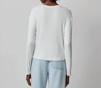 Atm - Modal Rib Long Sleeve Boxy Tee