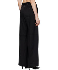 Maison Margiela - Wide-leg Poly Wool Blend Trousers
