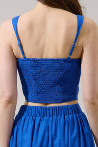 Sugarlips - Epsie Smocked Crop Top