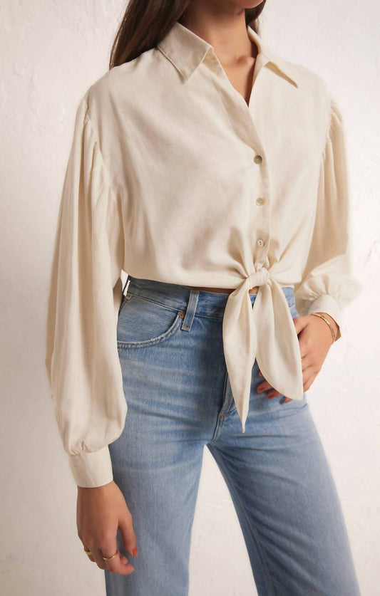 Z Supply - Tegan Tie Front Top