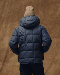 FILSON Waxed Down Jacket in night sky - men's jacket - alternate view