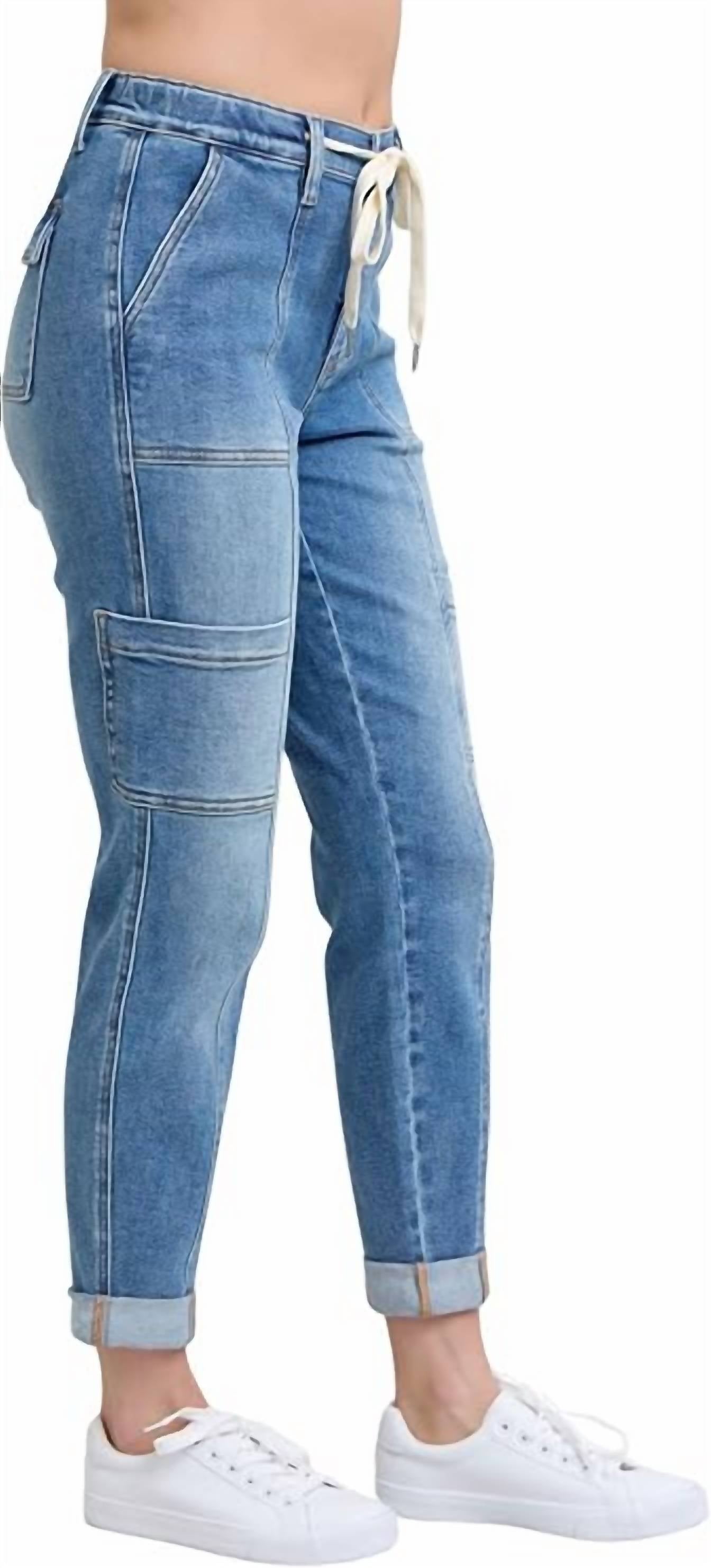 Judy Blue - Cuffed Cargo Jogger