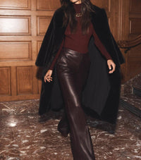 L'Agence - Lizbeth Faux Fur Jacket
