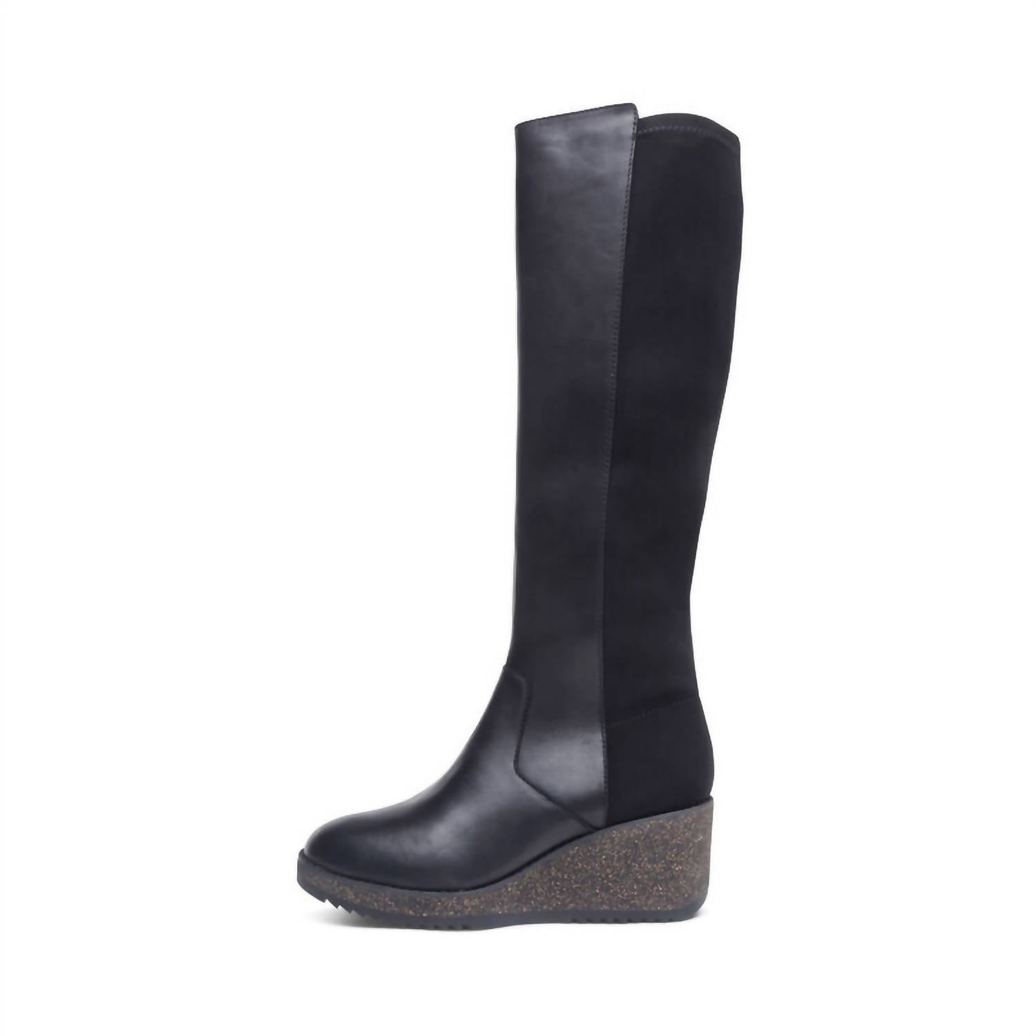 Aetrex - Women's Rose Wedge Tall Boot