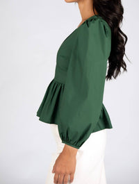 Sincerely Ours - Grace Balloon Sleeves Top