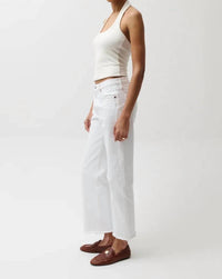Pistola - Lexi Mid Rise Bowed Straight Jeans