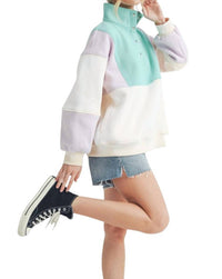 Aemi + Co - Glo Colorblock Pullover