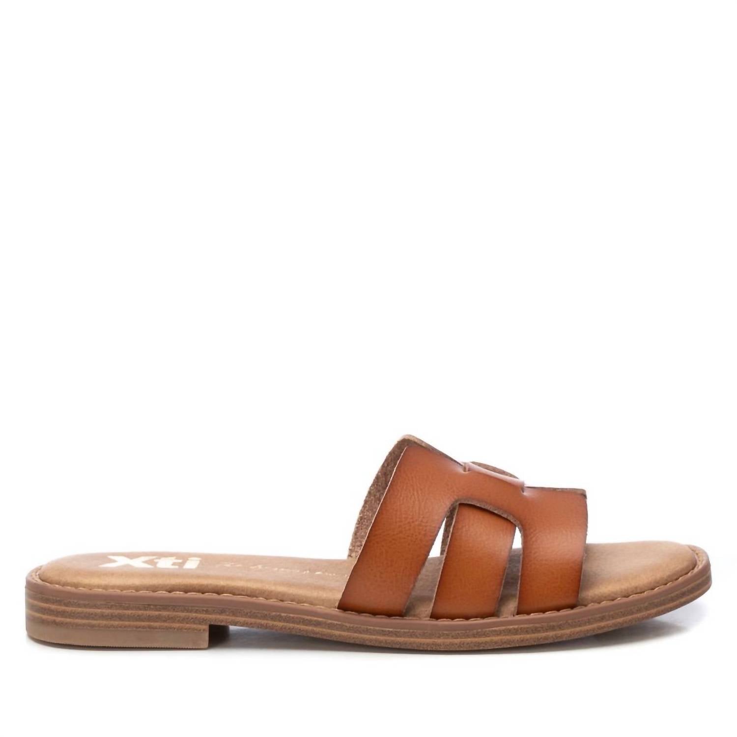 Xti - Women's Low Block Heel Sandals