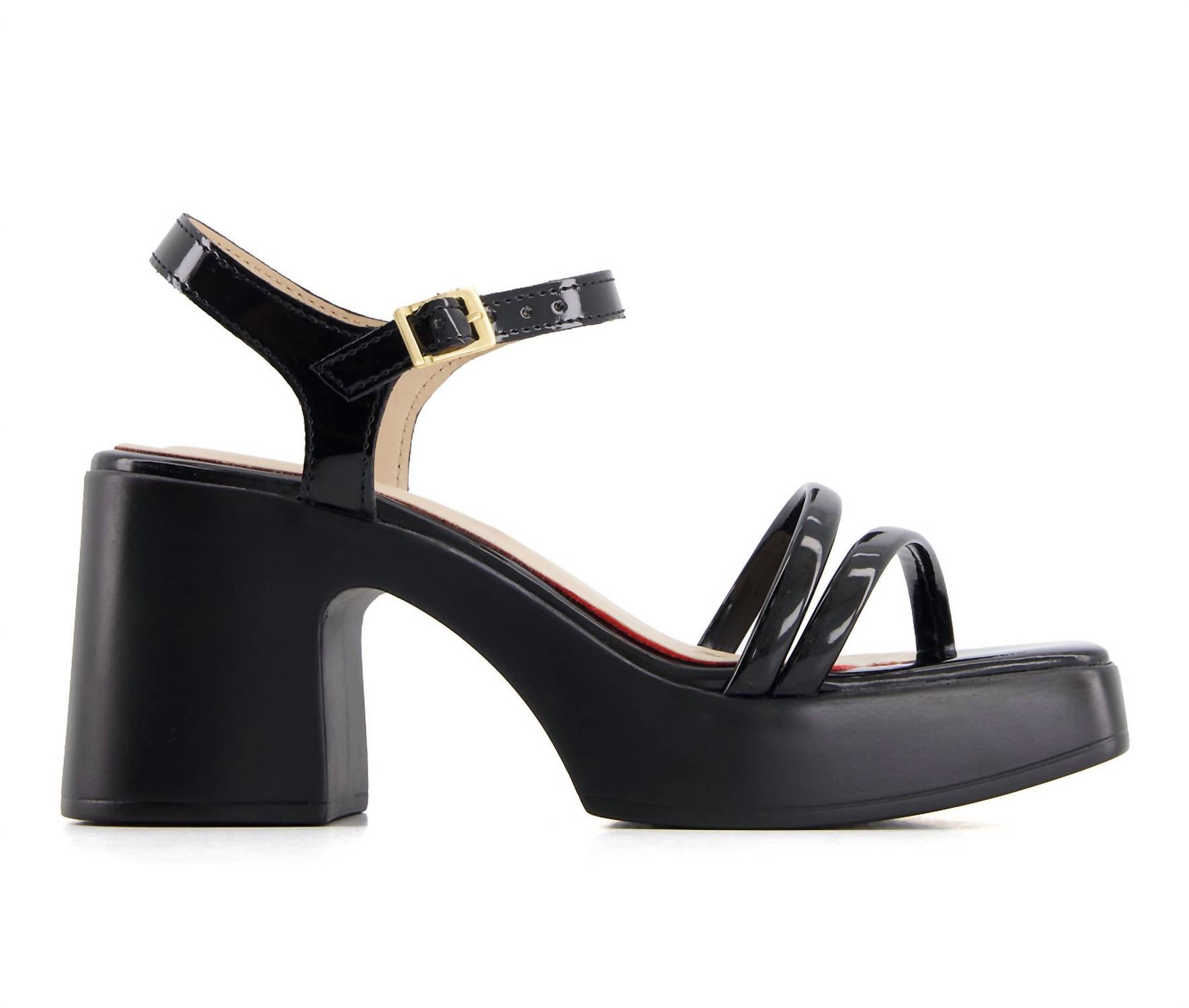 Andrea - Women's Ankle Strap Heeled Sandals