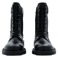 Salvatore Ferragamo - Men's Leather Combat Boots
