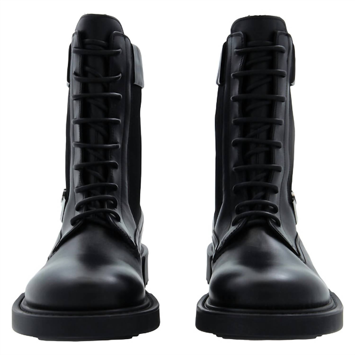 Salvatore Ferragamo - Men's Leather Combat Boots